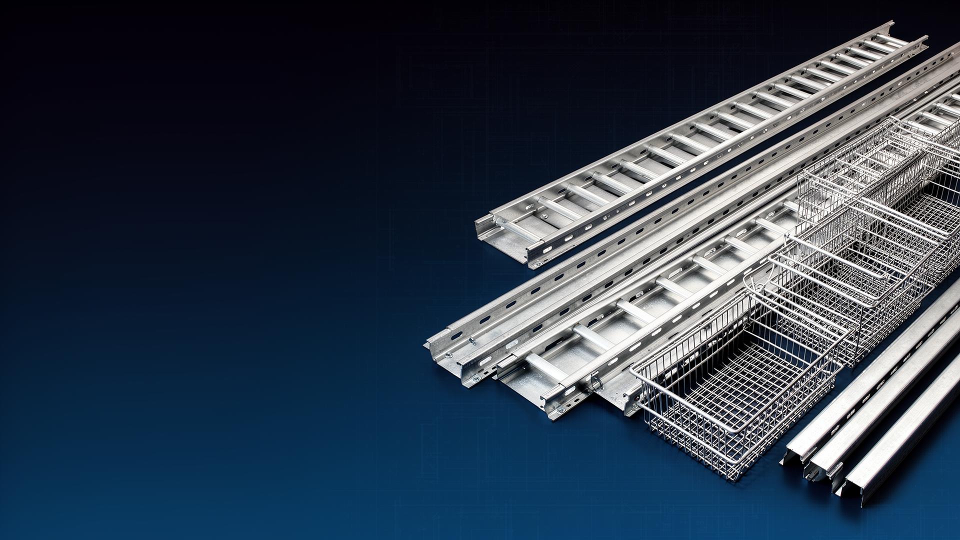Hot-dip galvanised cable trays, ladders and trunking from Allied Industrial Solutions UAE